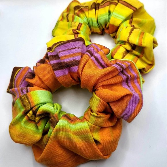Wide Elastic Scrunchie Anti Crease Extra Hold - Picture 2 of 2